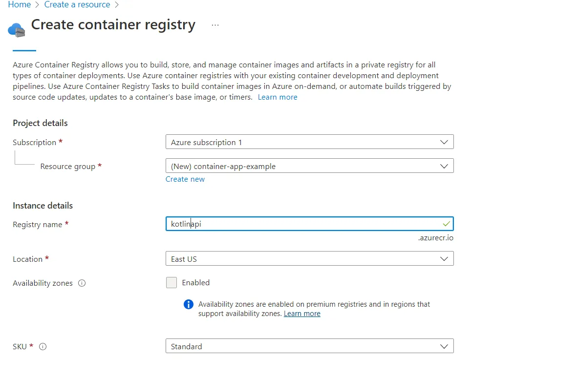 registry